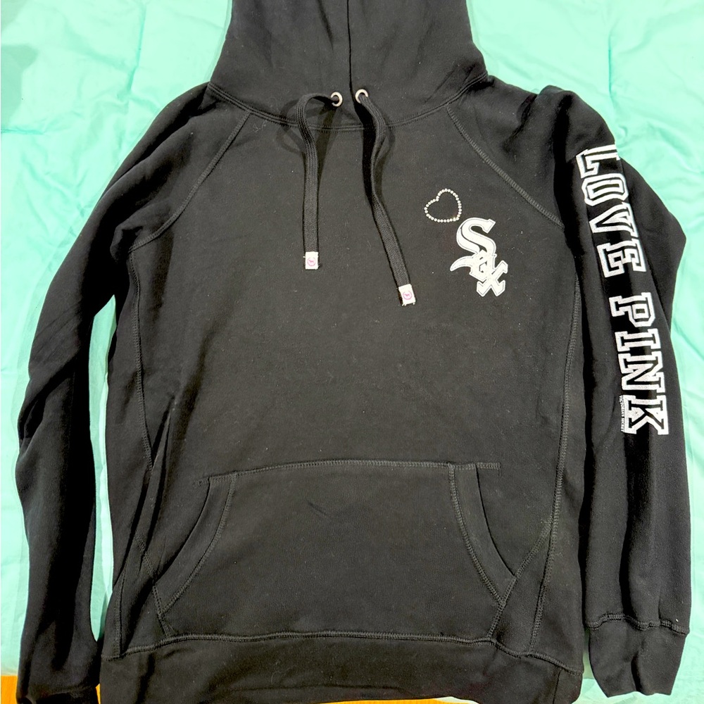 VS PINK White Sox Sweatshirt